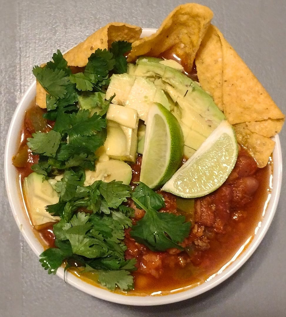Instant pot beef chili